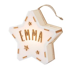 Estrella con Luz Personalizada