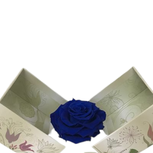 Rosa Preservada XL Azul